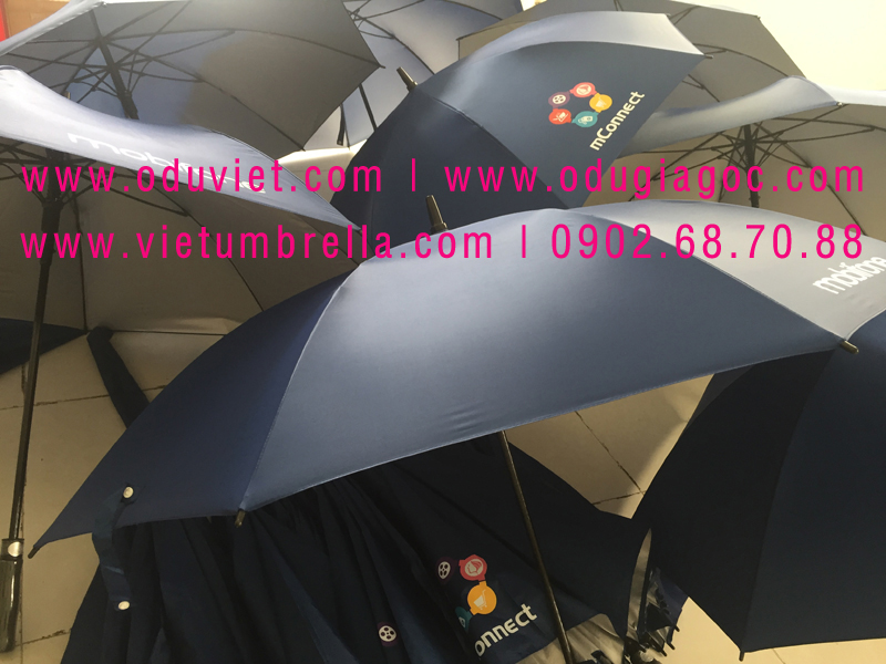xưởng sản xuất ô dù cầm tay in logo quảng cáo
